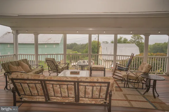 a view of a golf course with a lake