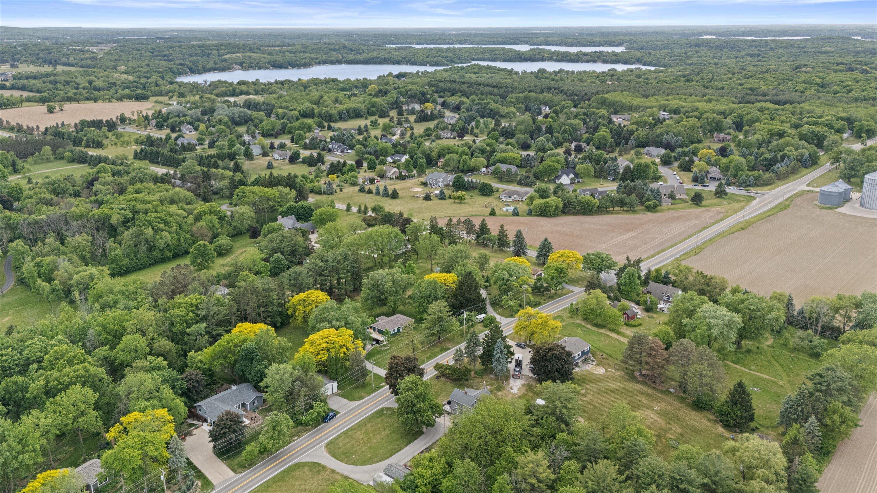 N68W29902 Hartling Road Merton, WI 53029 - Photo 36 of 40 Overhead view in Lake Country