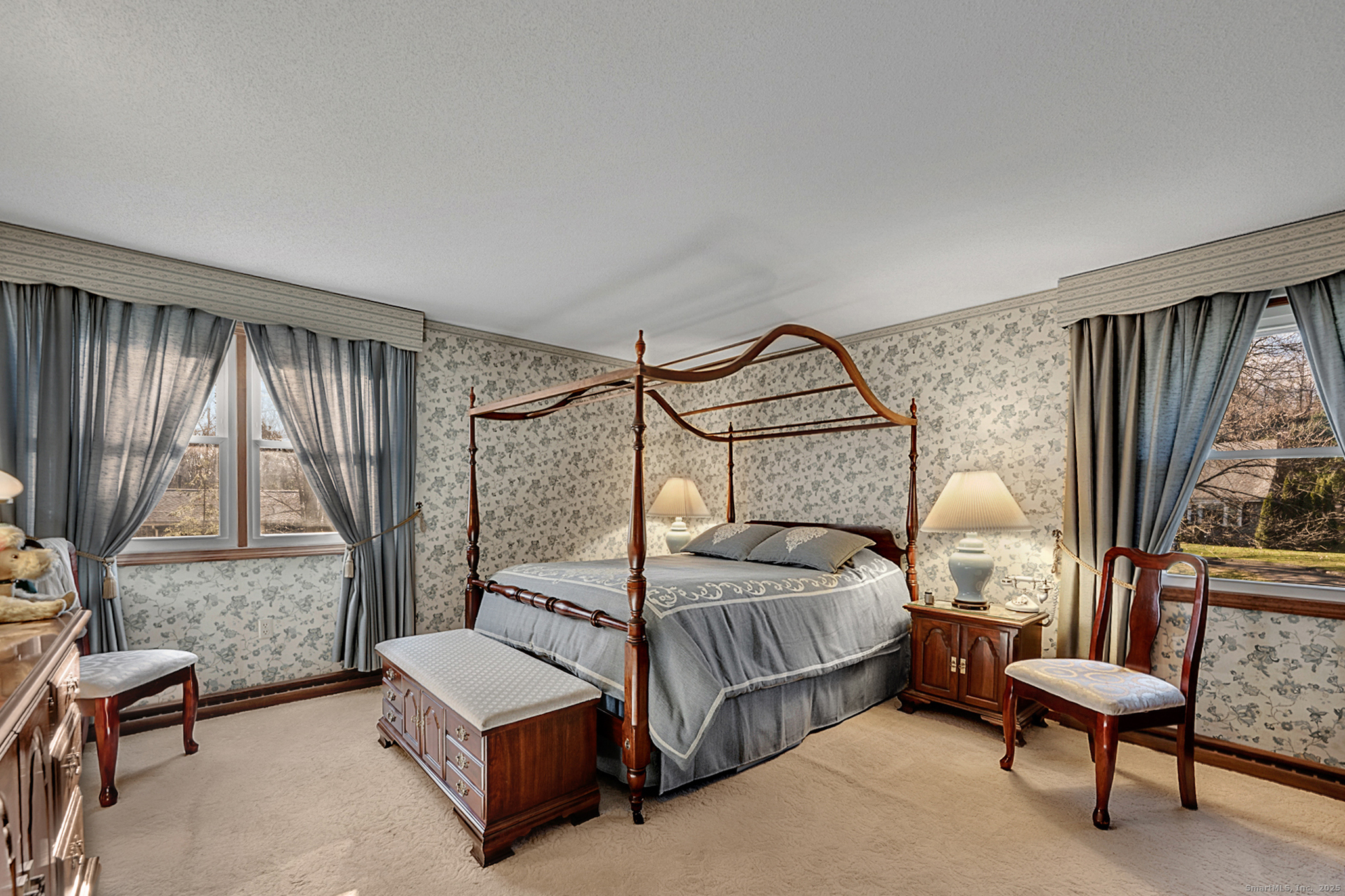 52 Wood Creek Road Burlington, CT 06013 - Photo 17 of 40 a bedroom with a bed chair and window