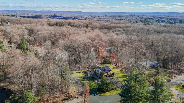 a view of a yard with an outdoor space