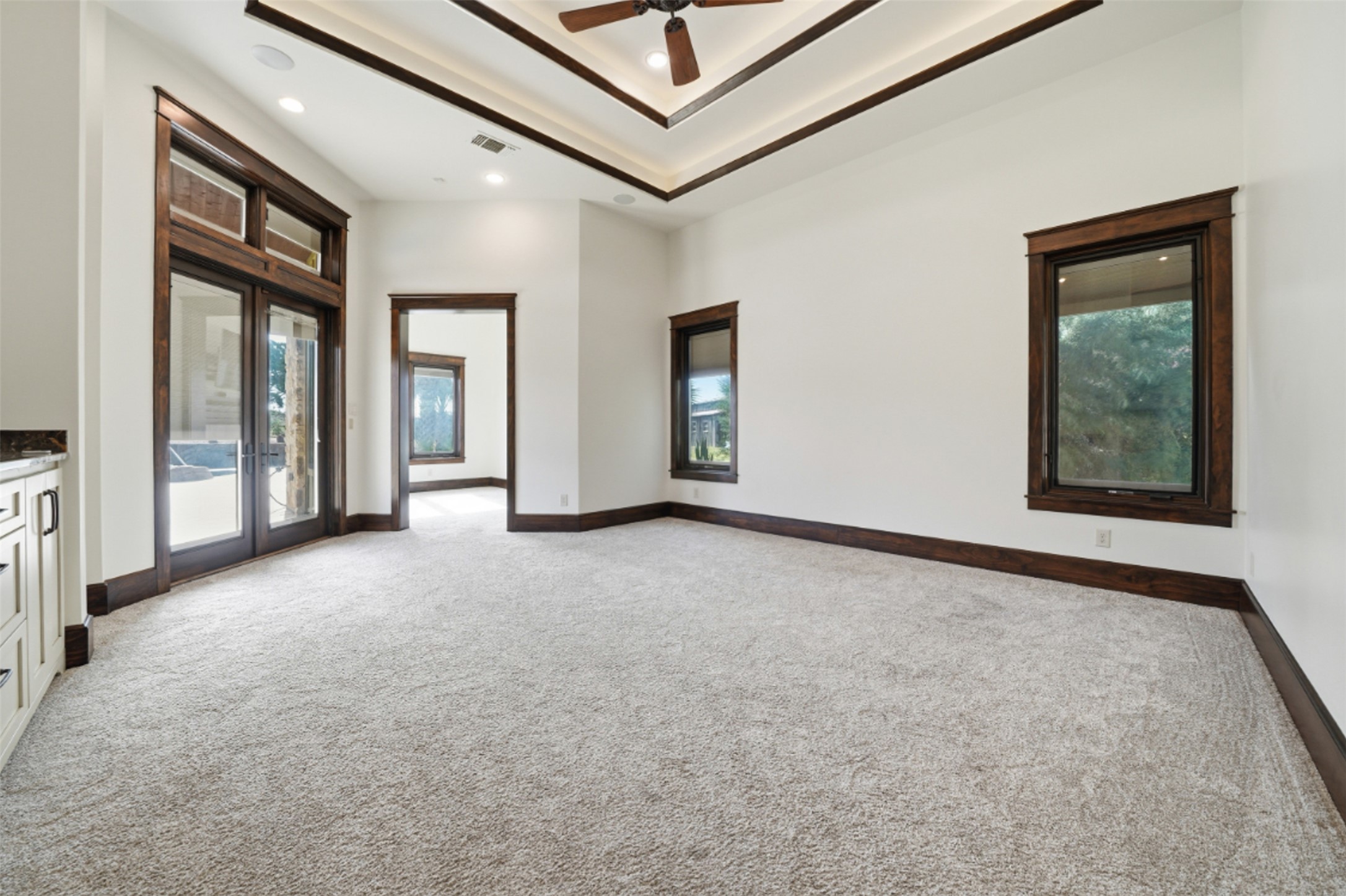 1580 Fm 3237 Wimberley, TX 78676 - Photo 14 of 40 an empty room with windows and closet