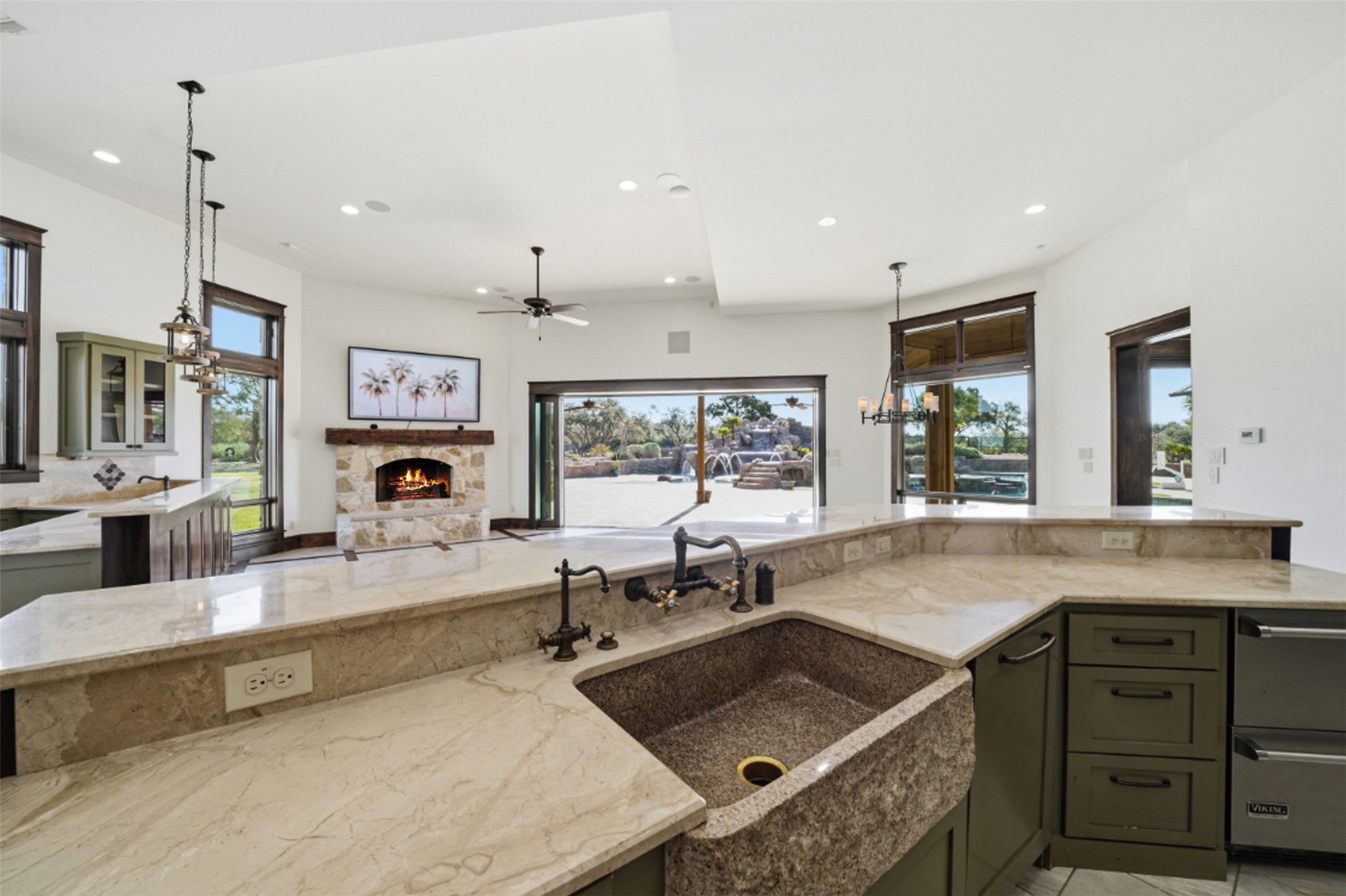 1580 Fm 3237 Wimberley, TX 78676 - Photo 40 of 40 a living room with furniture and a large window