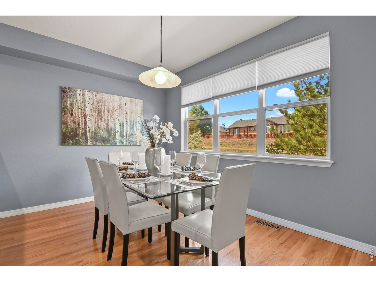 565 Wild Ridge Lane Lafayette, CO 80026 - Photo 10 of 49 Dining Room has Great Light - all Window Coverings Stay