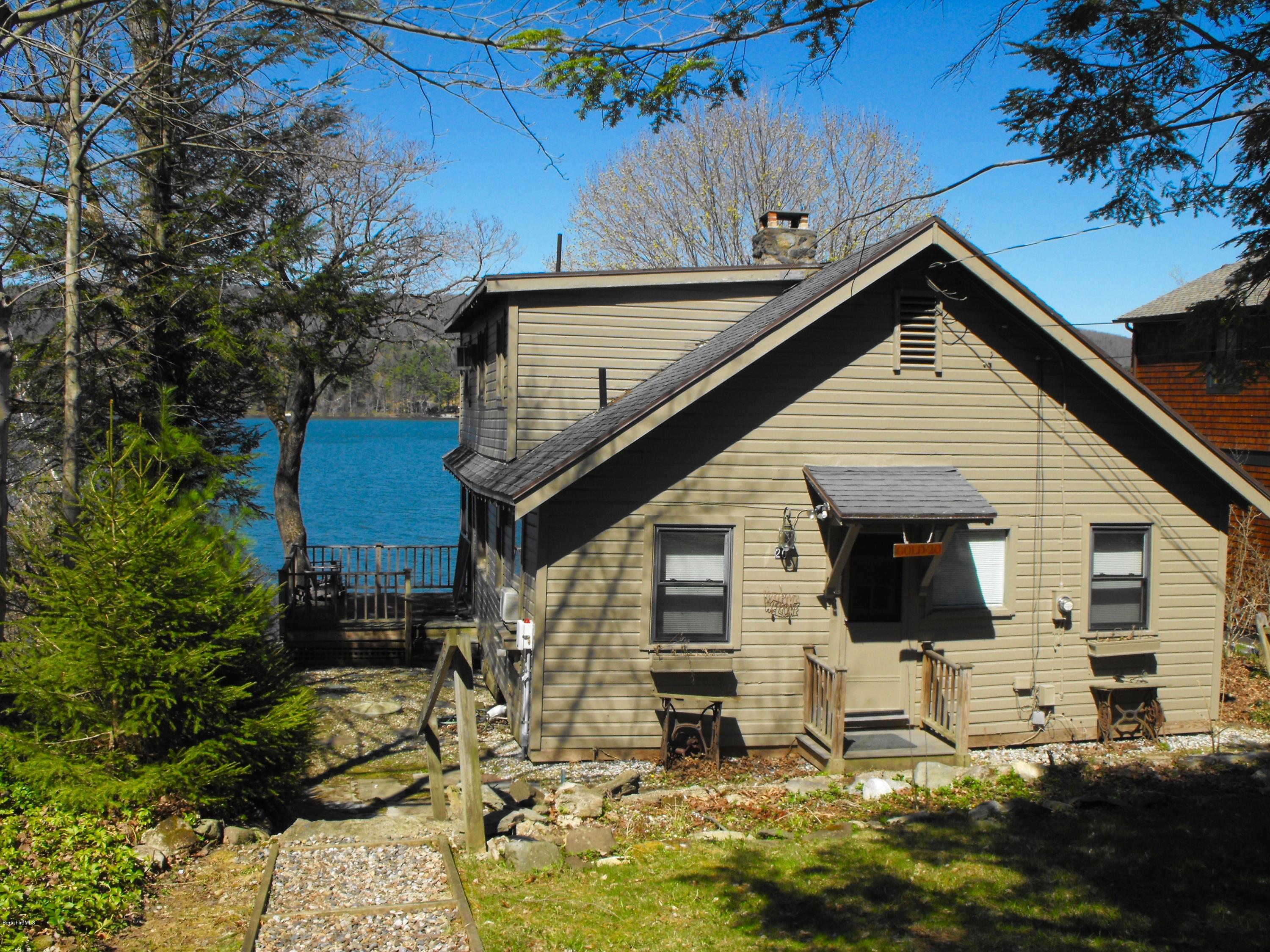 20 Mahkeenac Shores Road Stockbridge, MA 01262 - Photo 2 of 17 Front of the private cottage