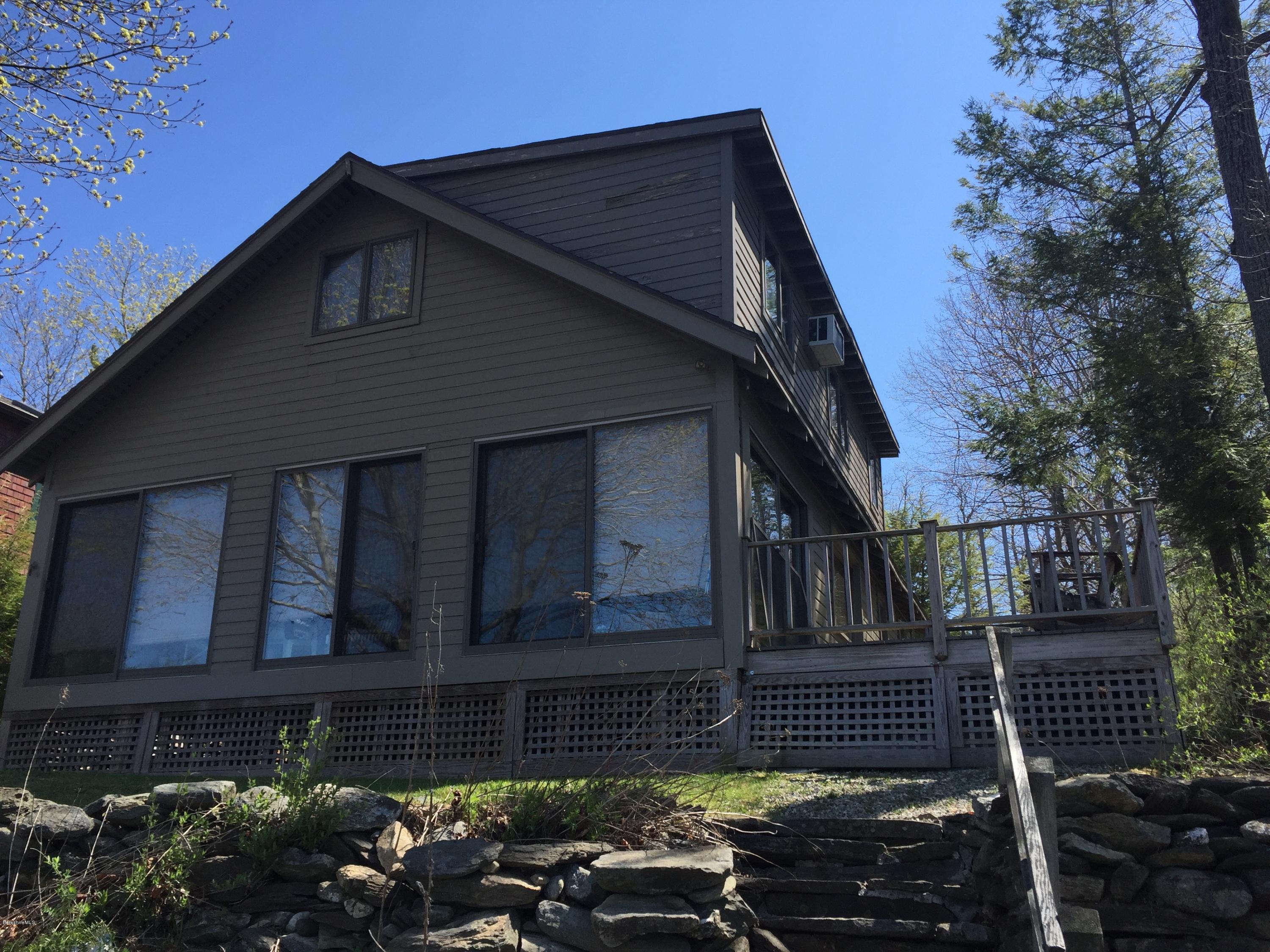 20 Mahkeenac Shores Road Stockbridge, MA 01262 - Photo 12 of 17 Back of the Cottage