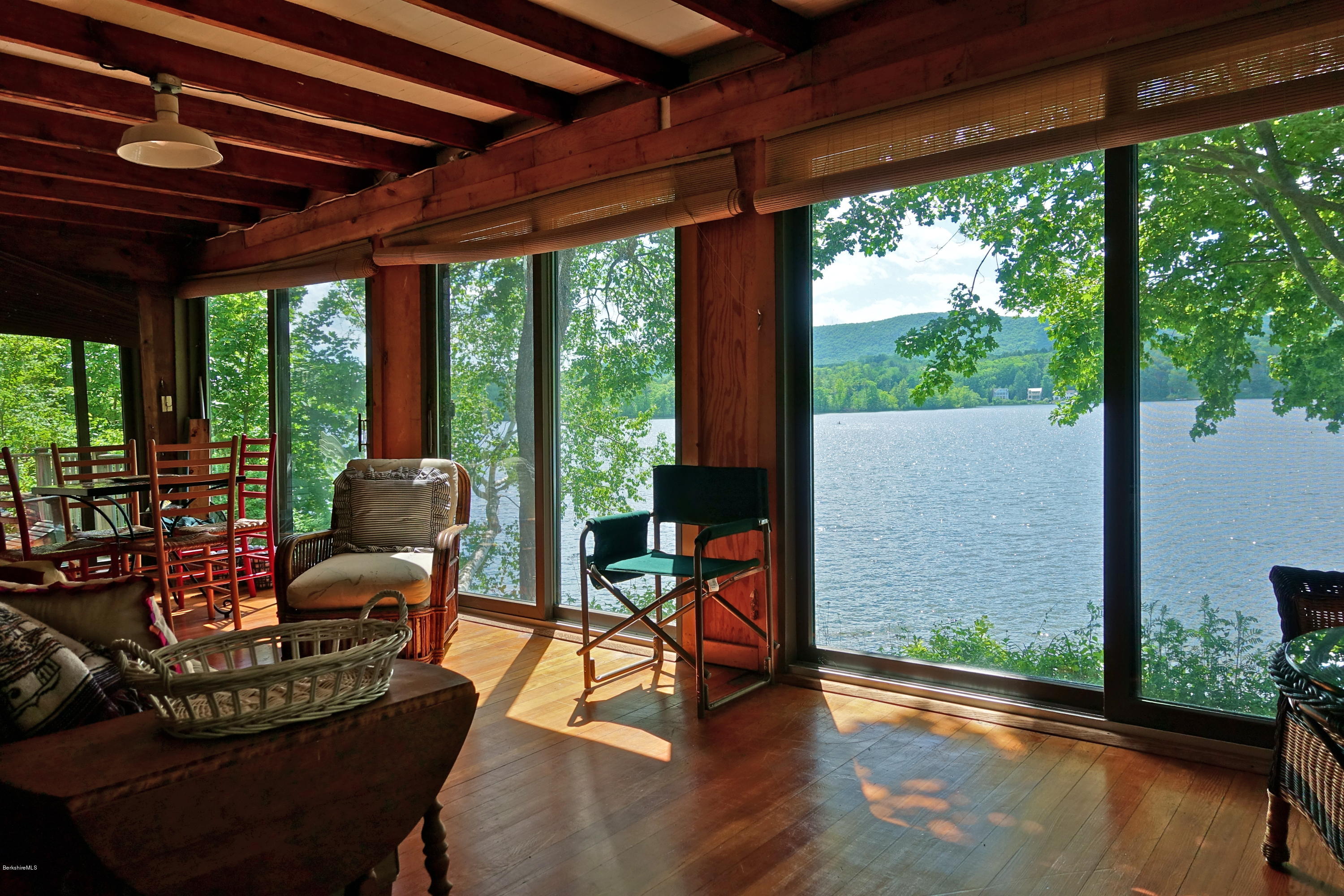 20 Mahkeenac Shores Road Stockbridge, MA 01262 - Photo 4 of 17 Living View to Lake