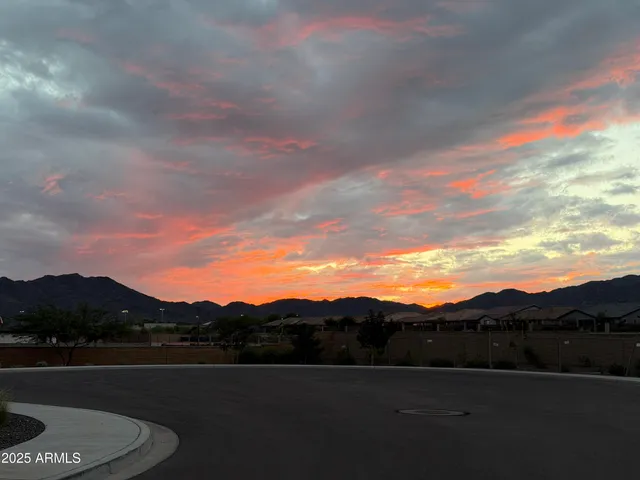 a view of lake with mountain