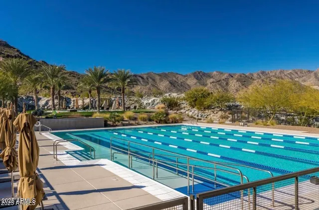a view of a terrace with outdoor space