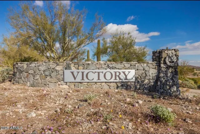 a view of a street sign
