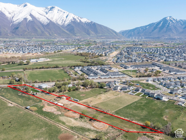 2490 South State Street Springville, UT 84663 - Photo 3 of 38 Bird's eye view featuring a mountain view