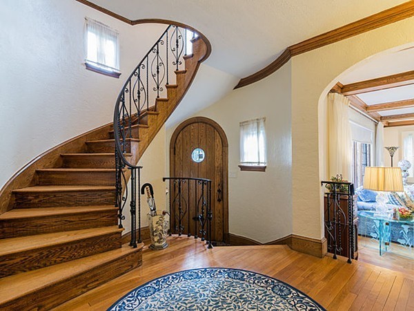 143 Upland Road Newton, MA 02468 - Photo 2 of 21 a view of entryway with a front door