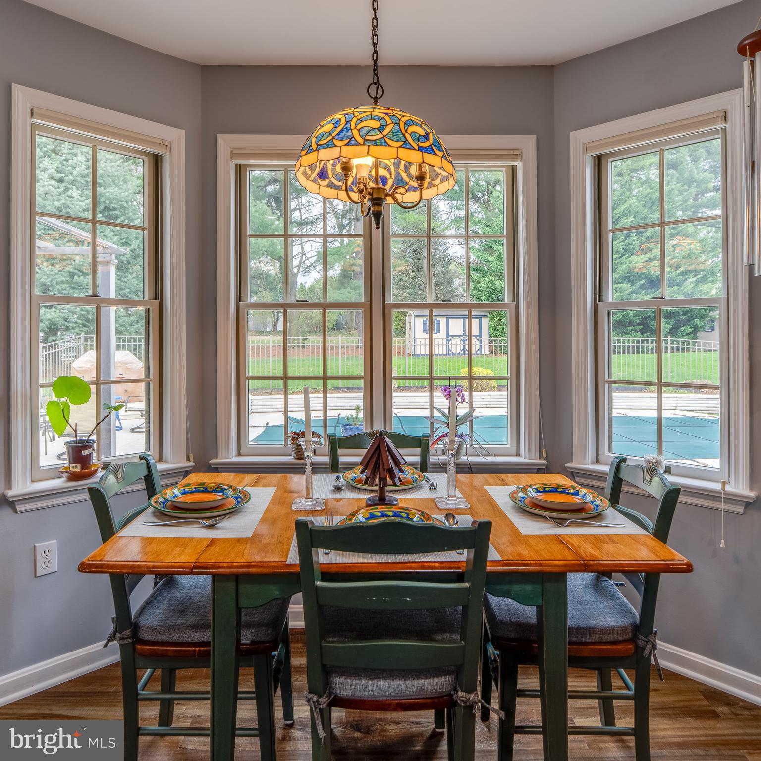 318 Portland Place Lititz, PA 17543 - Photo 19 of 39 a view of a dining room with furniture and window