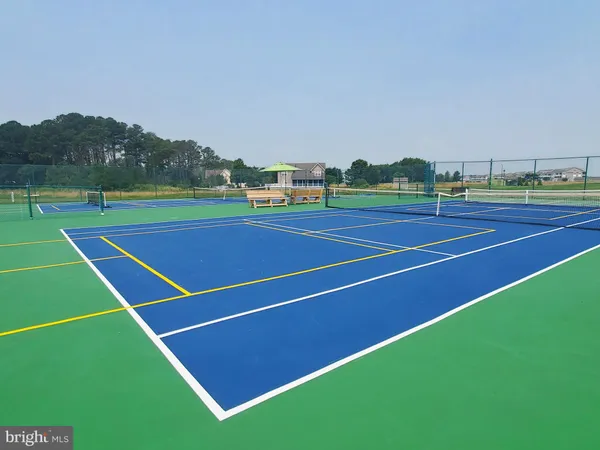 a view of tennis court