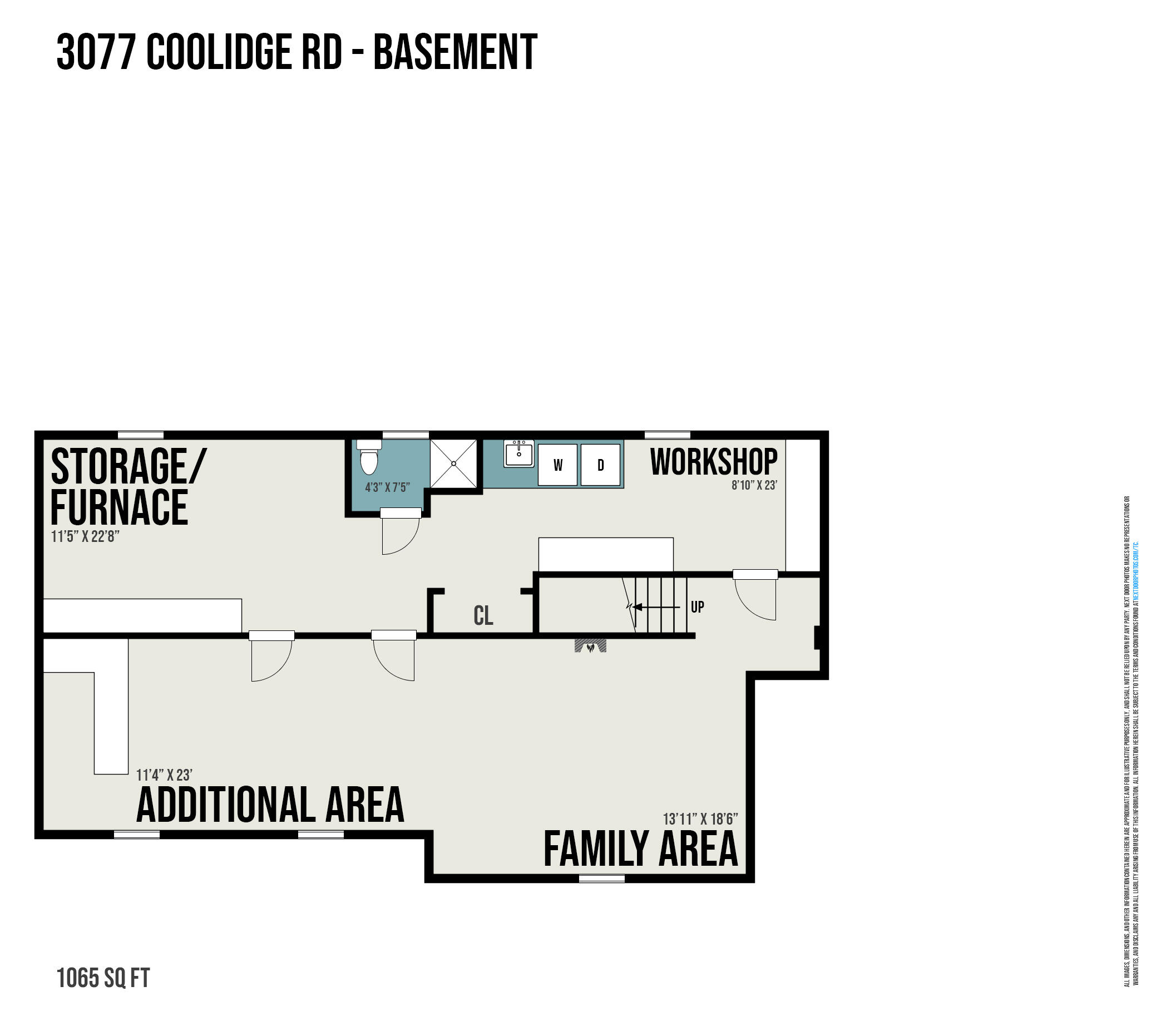 3077 Coolidge Road Muskegon, MI 49441 - Photo 27 of 27 Basement