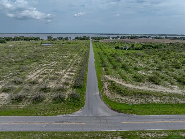 a view of a garden with an outdoor space