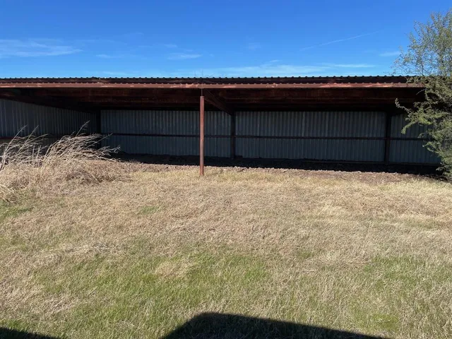 a view of wooden fence