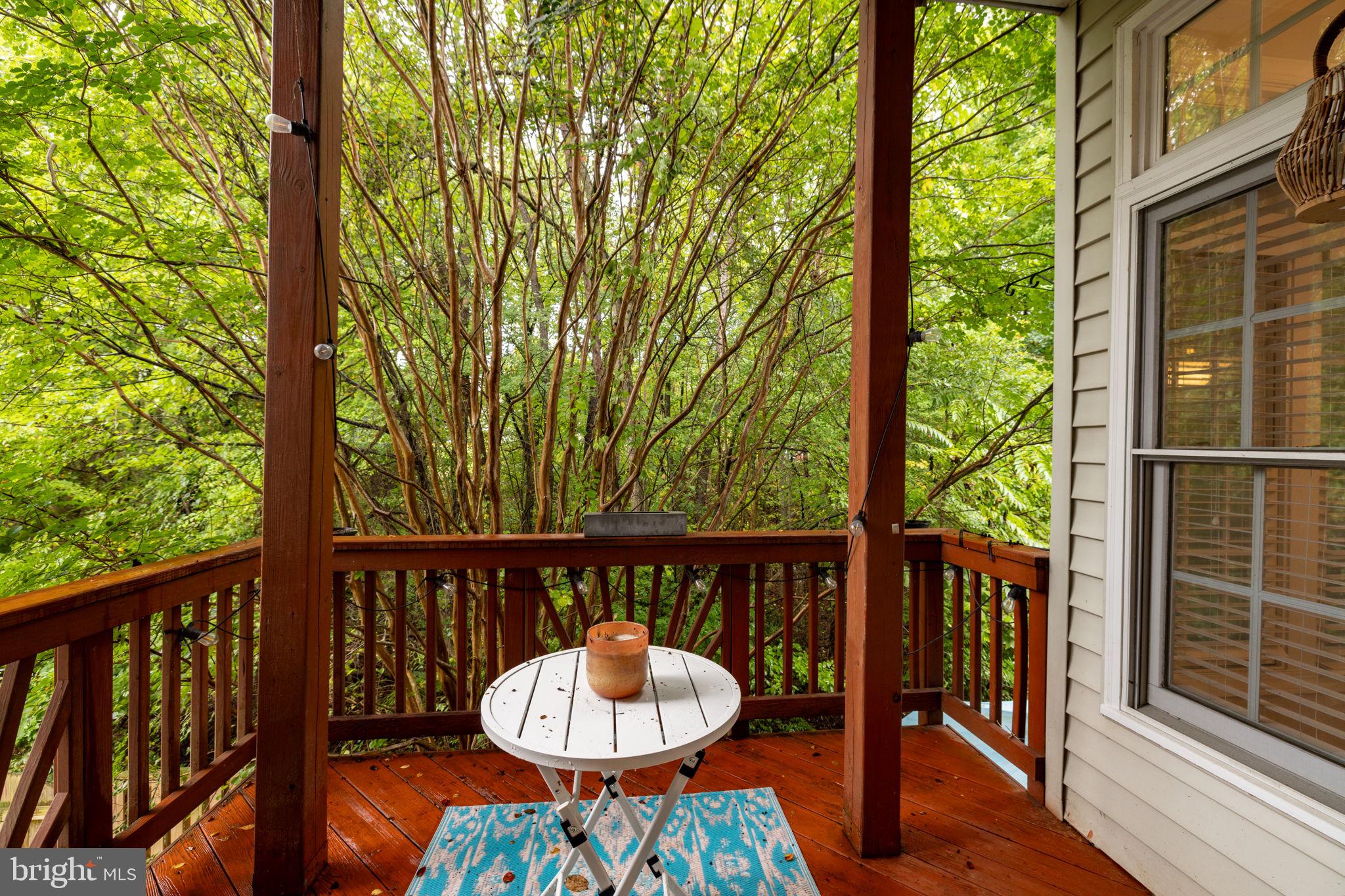 6337 Simmer Circle Springfield, VA 22150 - Photo 20 of 50 a view of a balcony furniture and floor to ceiling window