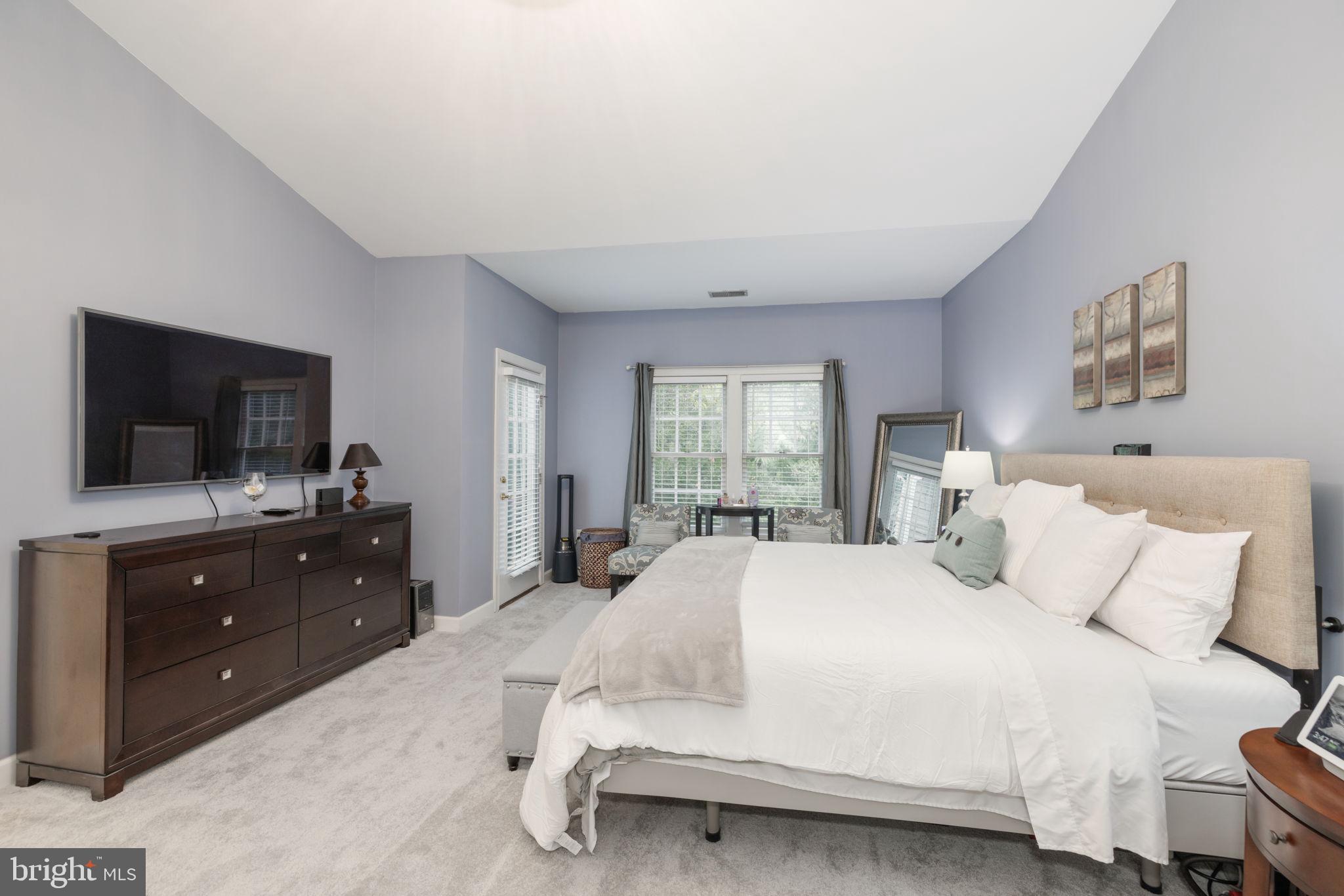 6337 Simmer Circle Springfield, VA 22150 - Photo 34 of 50 a bedroom with a bed and a television