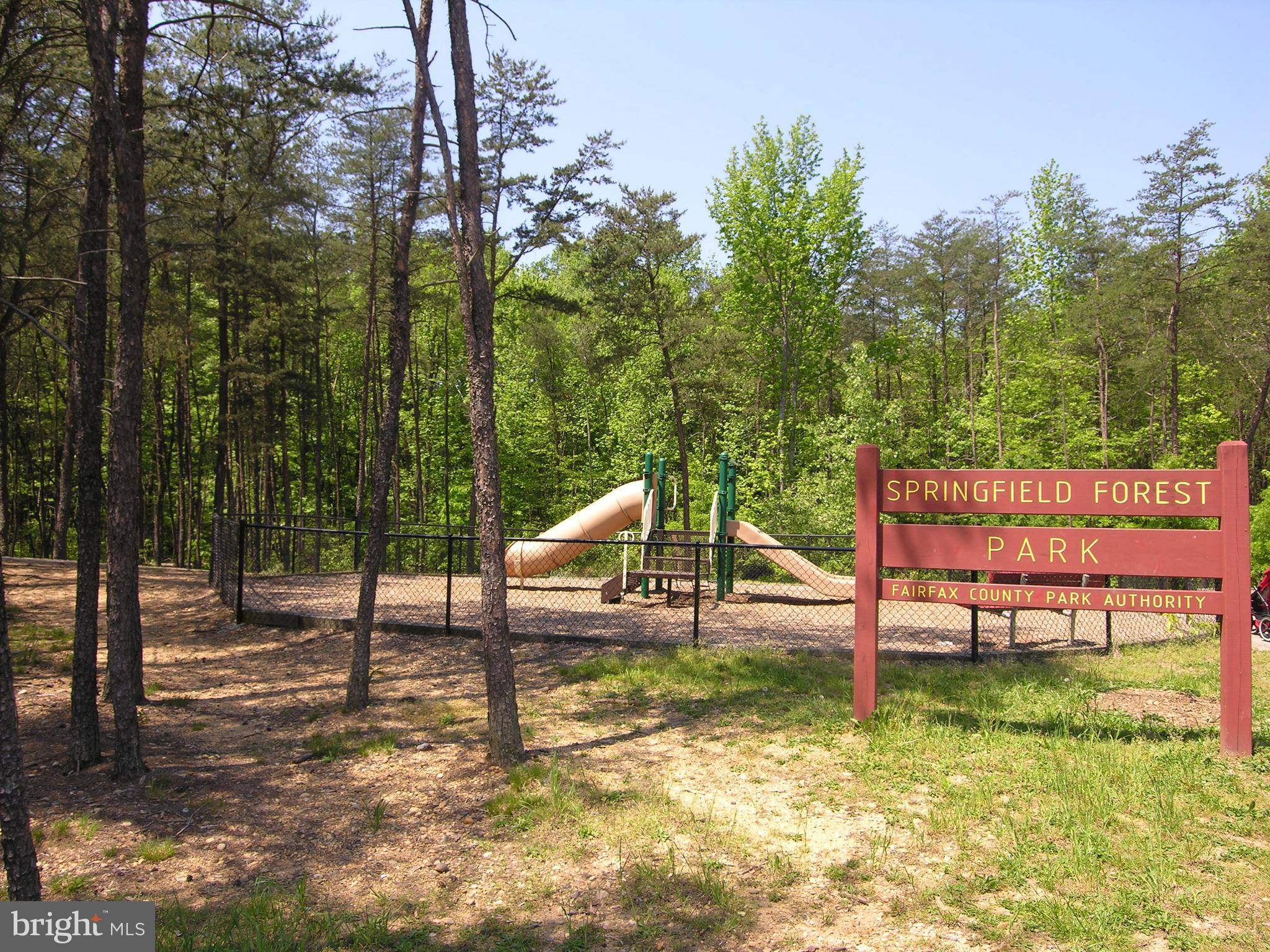 6337 Simmer Circle Springfield, VA 22150 - Photo 49 of 50 a view of a park with swings