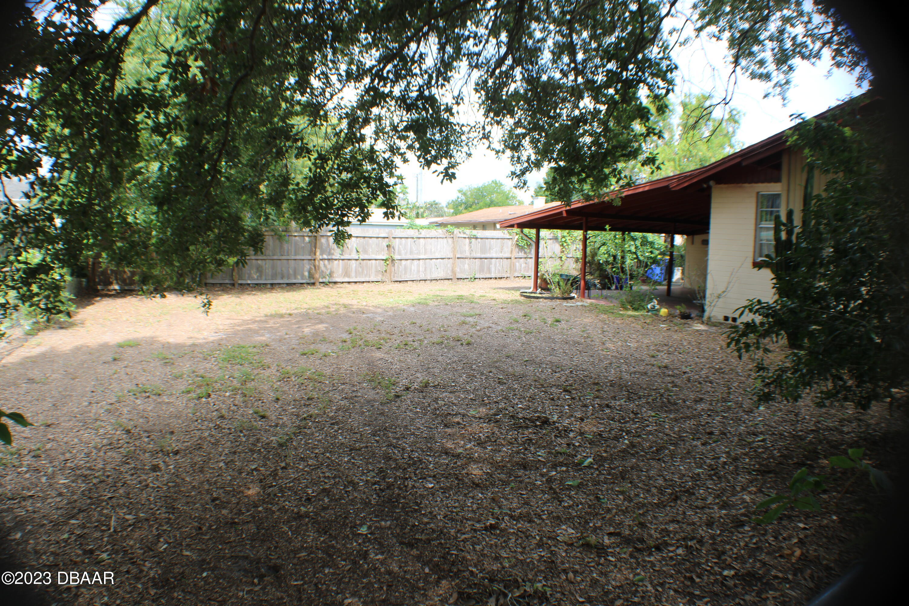 602 Flagler Avenue Edgewater, FL 32132 - Photo 6 of 15 a view of a yard with a tree