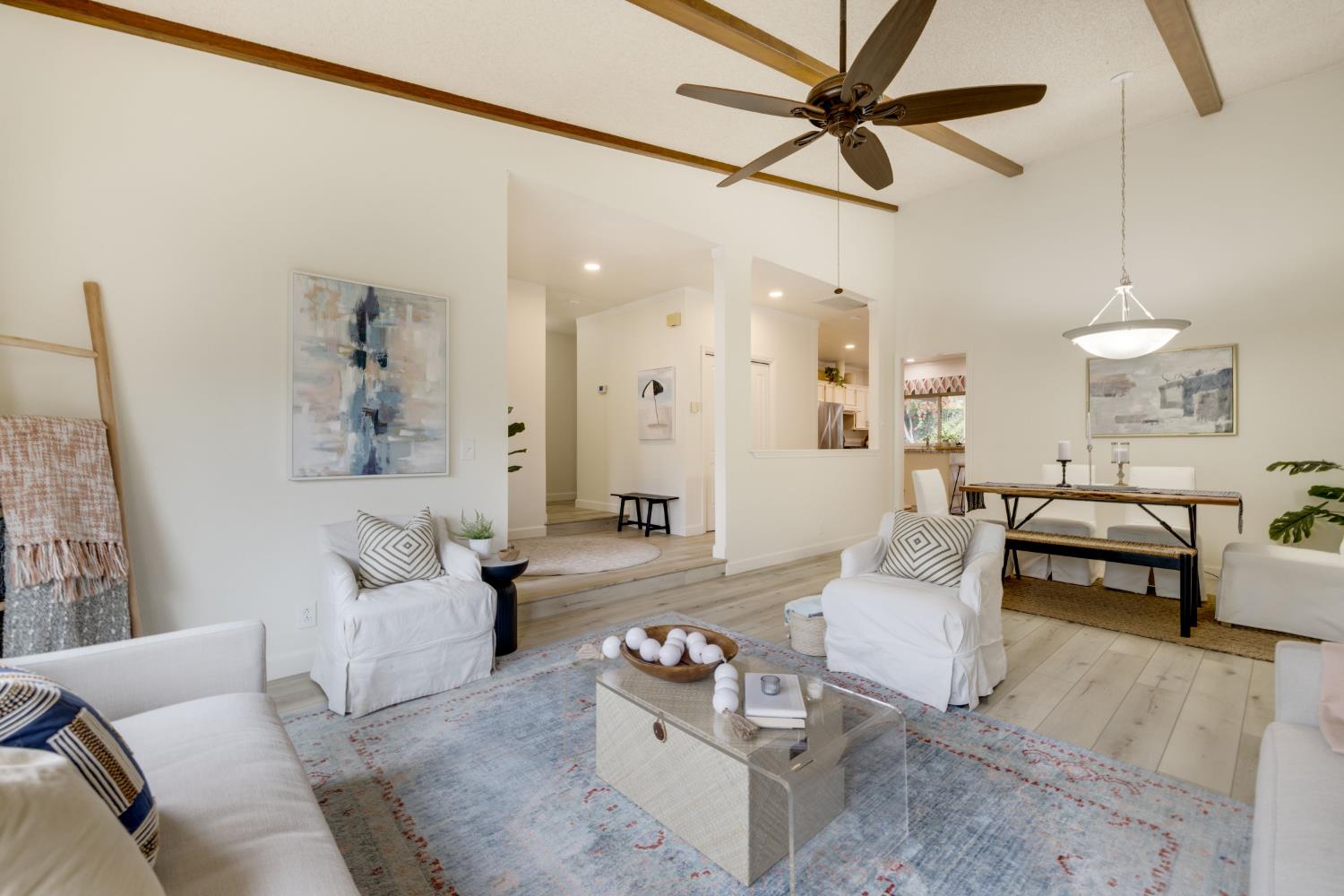 7118 Murdock Way Carmichael, CA 95608 - Photo 8 of 31 Living Room and Dining Room area