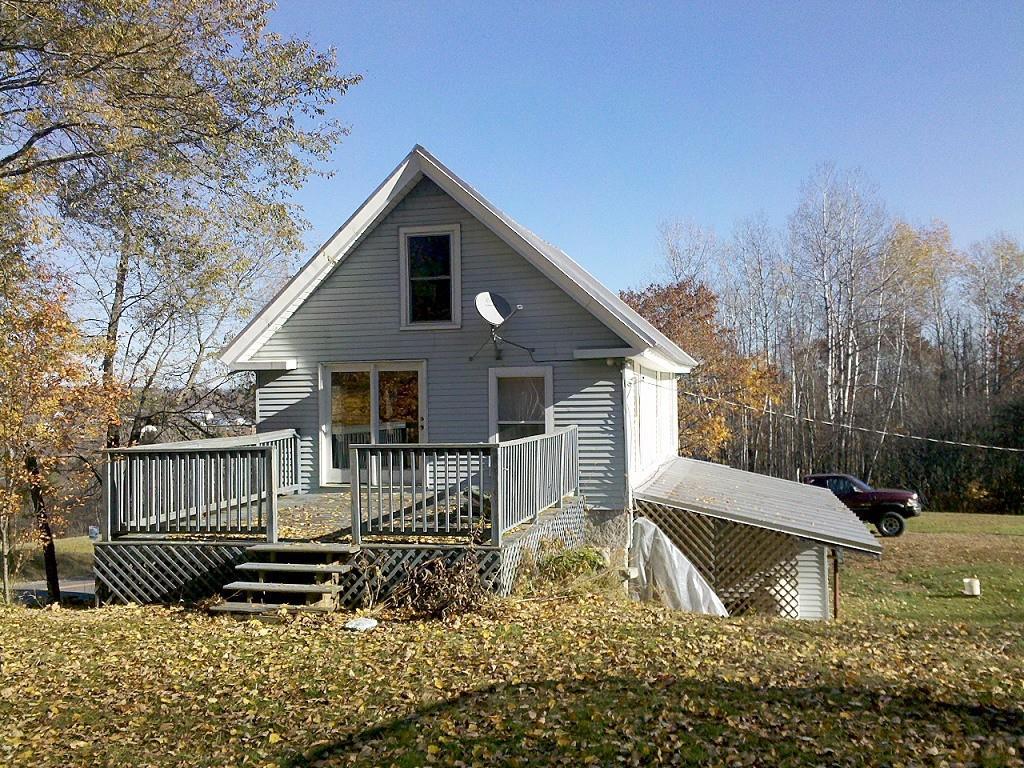 104 Cape Cod Hill Road New Sharon, ME 04955 - Photo 2 of 21 Exterior Back with Deck