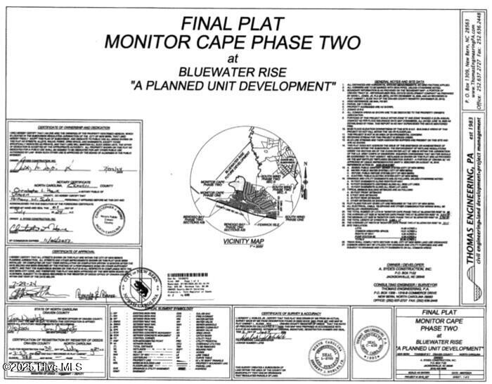 3010 Grouper Run New Bern, NC 28562 - Photo 58 of 64 Plat Map Page 1 Photo