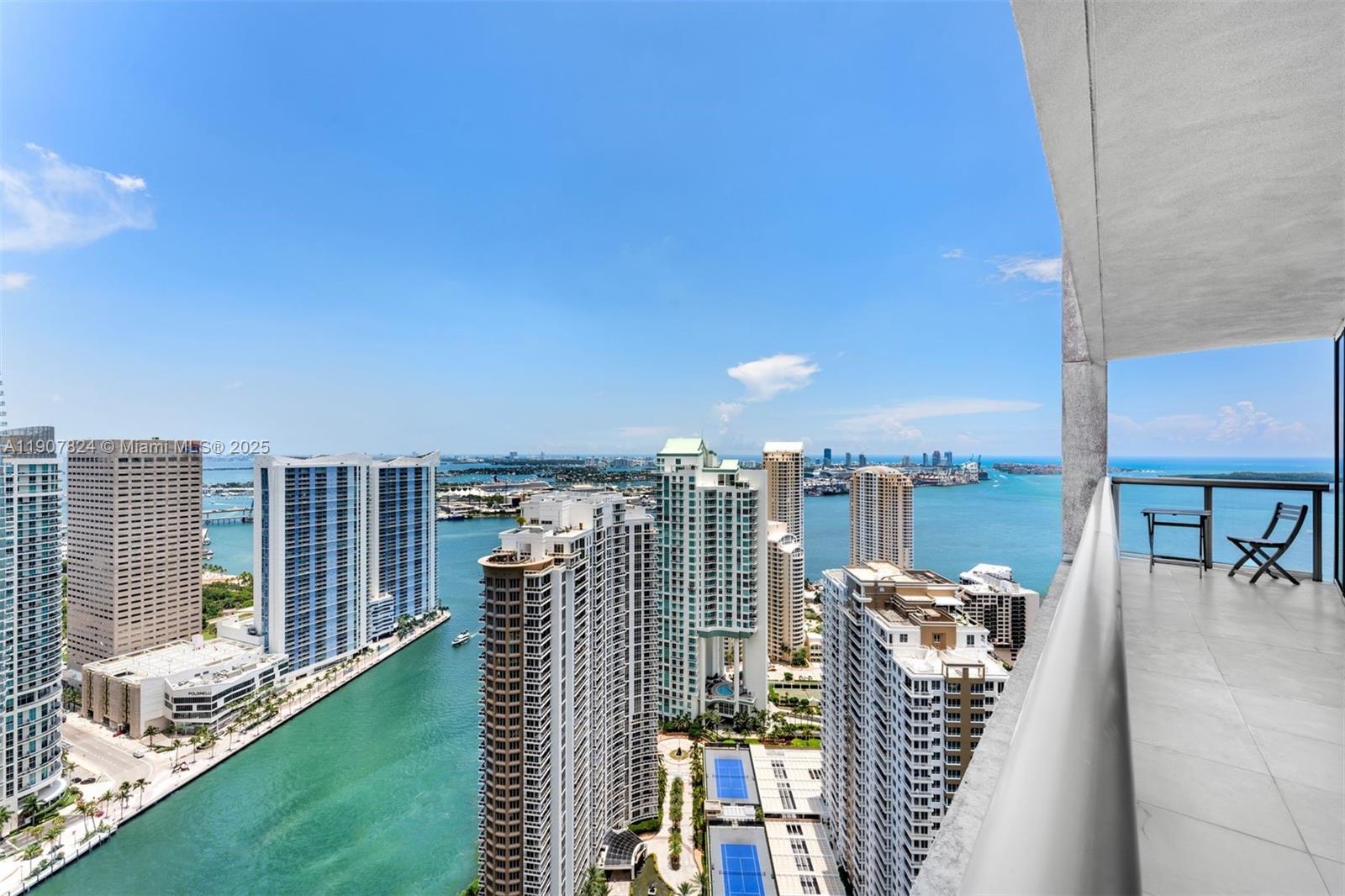 495 Brickell Avenue, Unit 4502 Miami, FL 33131 - Photo 12 of 15 a view of balcony with outdoor space