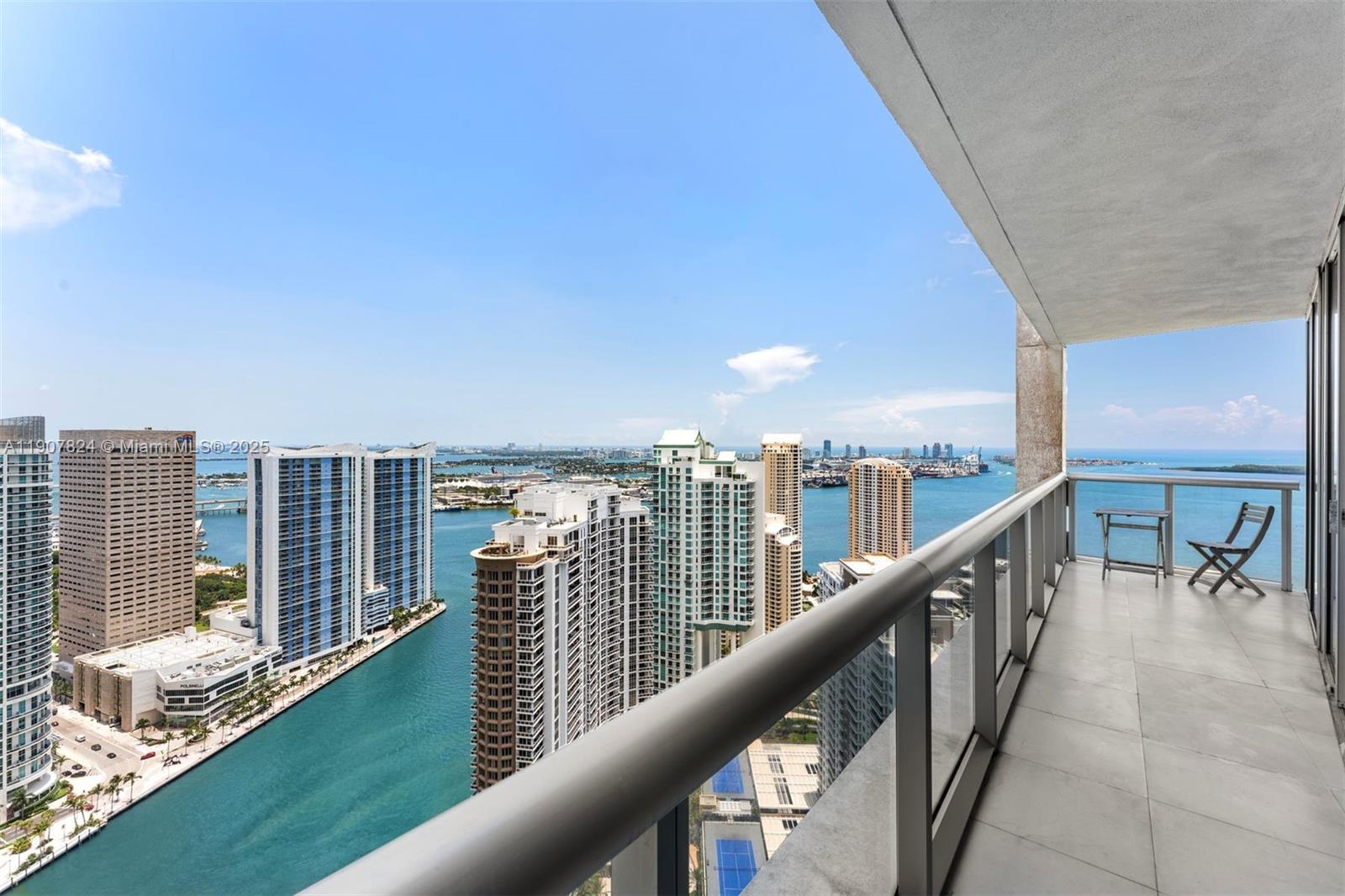 495 Brickell Avenue, Unit 4502 Miami, FL 33131 - Photo 10 of 15 a view of balcony with city view