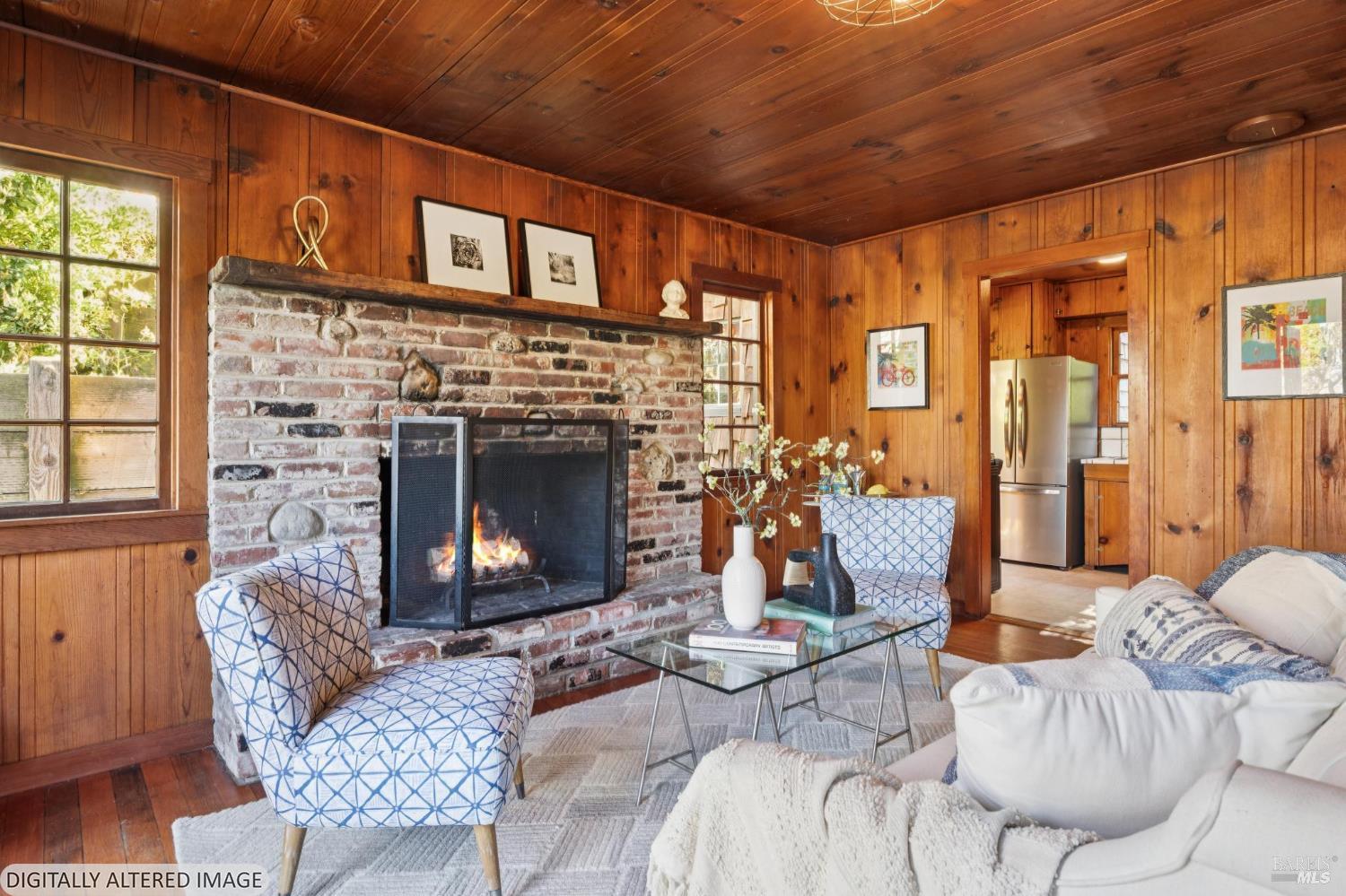 10 Canyon Road Bolinas, CA 94924 - Photo 4 of 71 Digitally altered image. View original at https://ggsir.link/original-images