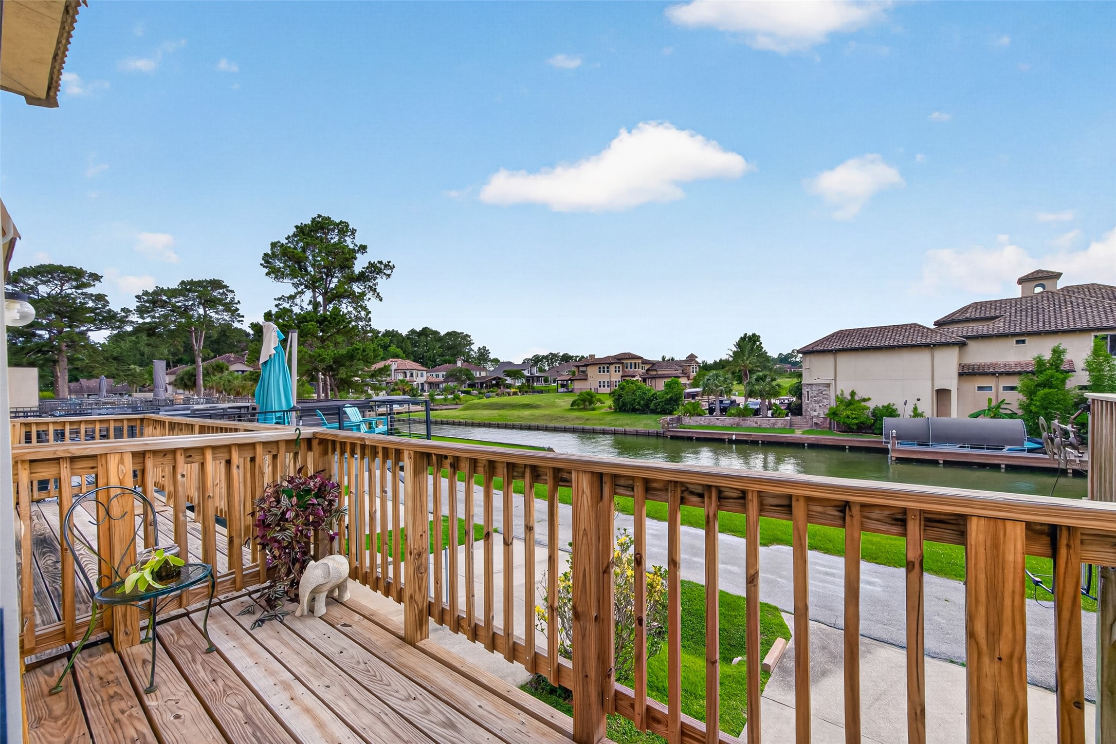 71 Regency Point Montgomery, TX 77356 - Photo 36 of 46 back deck overlooking water