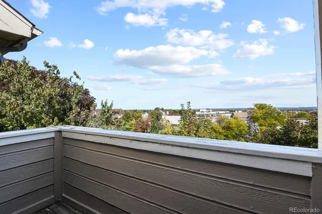 a view of roof window