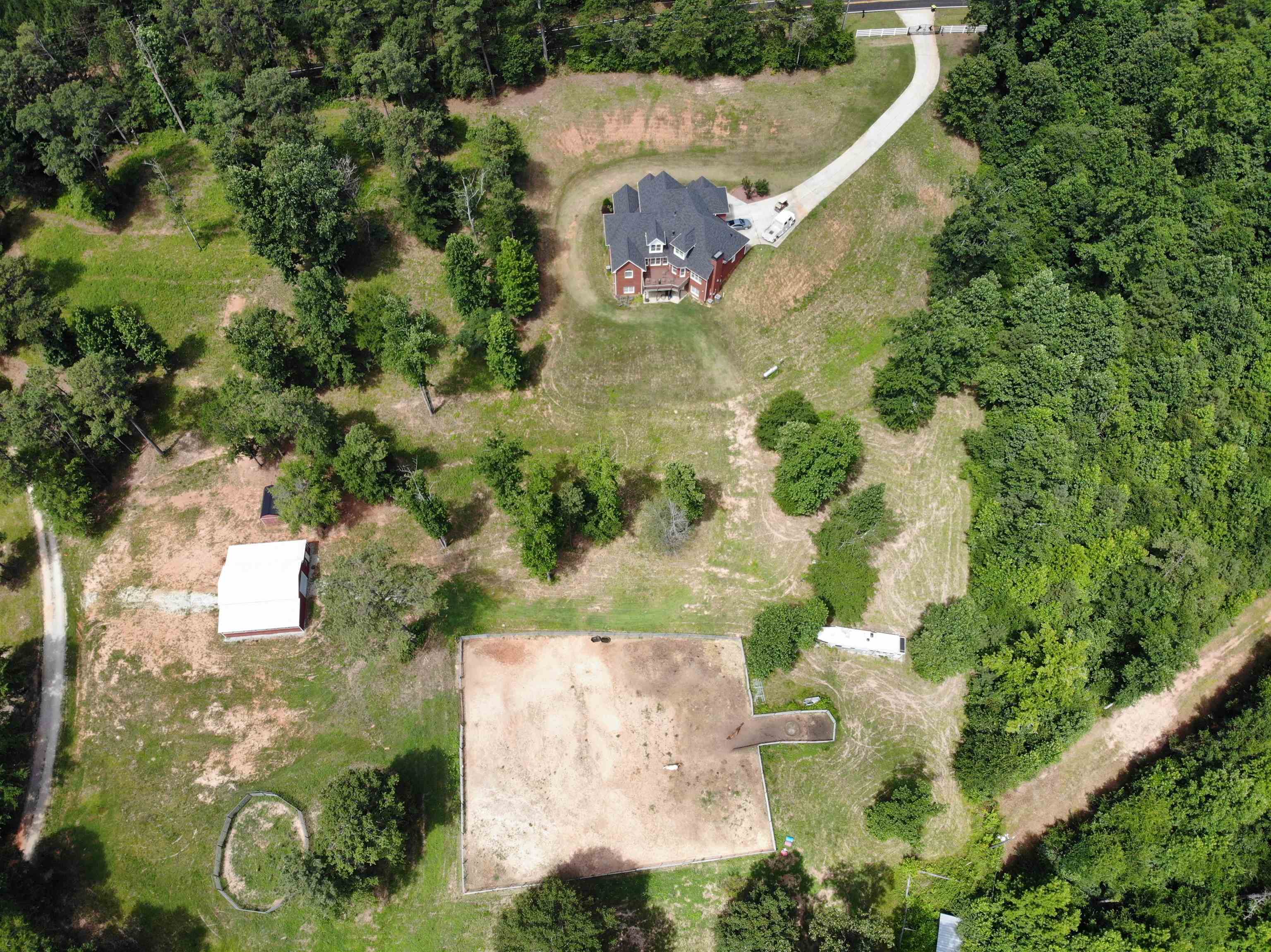 110 Kent Rock Road Loganville, GA 30052 - Photo 3 of 13 an aerial view of a house with a yard