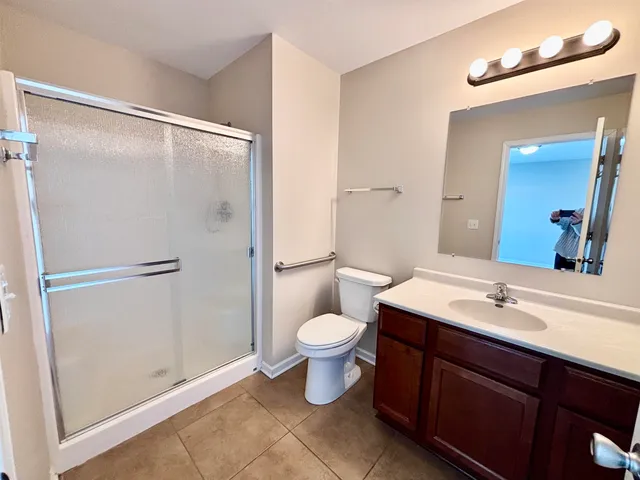 a view of small space with racks on the wall