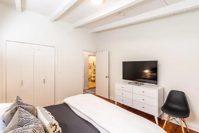 a living room with a couch