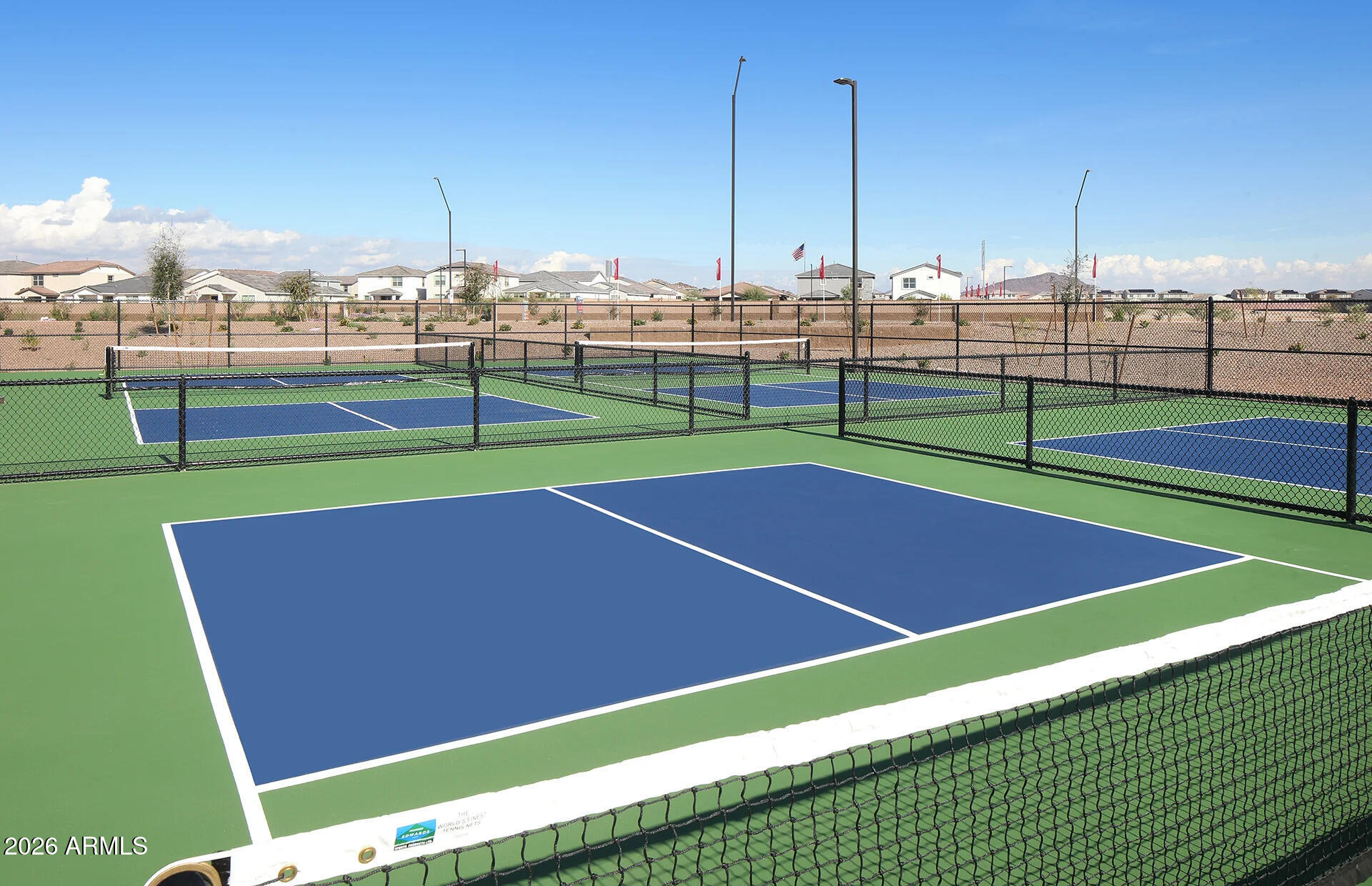17132 West Briles Road Surprise, AZ 85387 - Photo 22 of 31 a view of an outdoor space and tennis court
