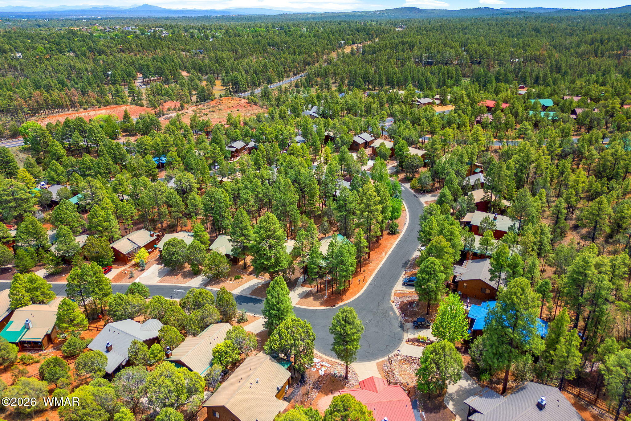 4801 West Cottage Loop Show Low, AZ 85901 - Photo 31 of 34 Aerial View of Community