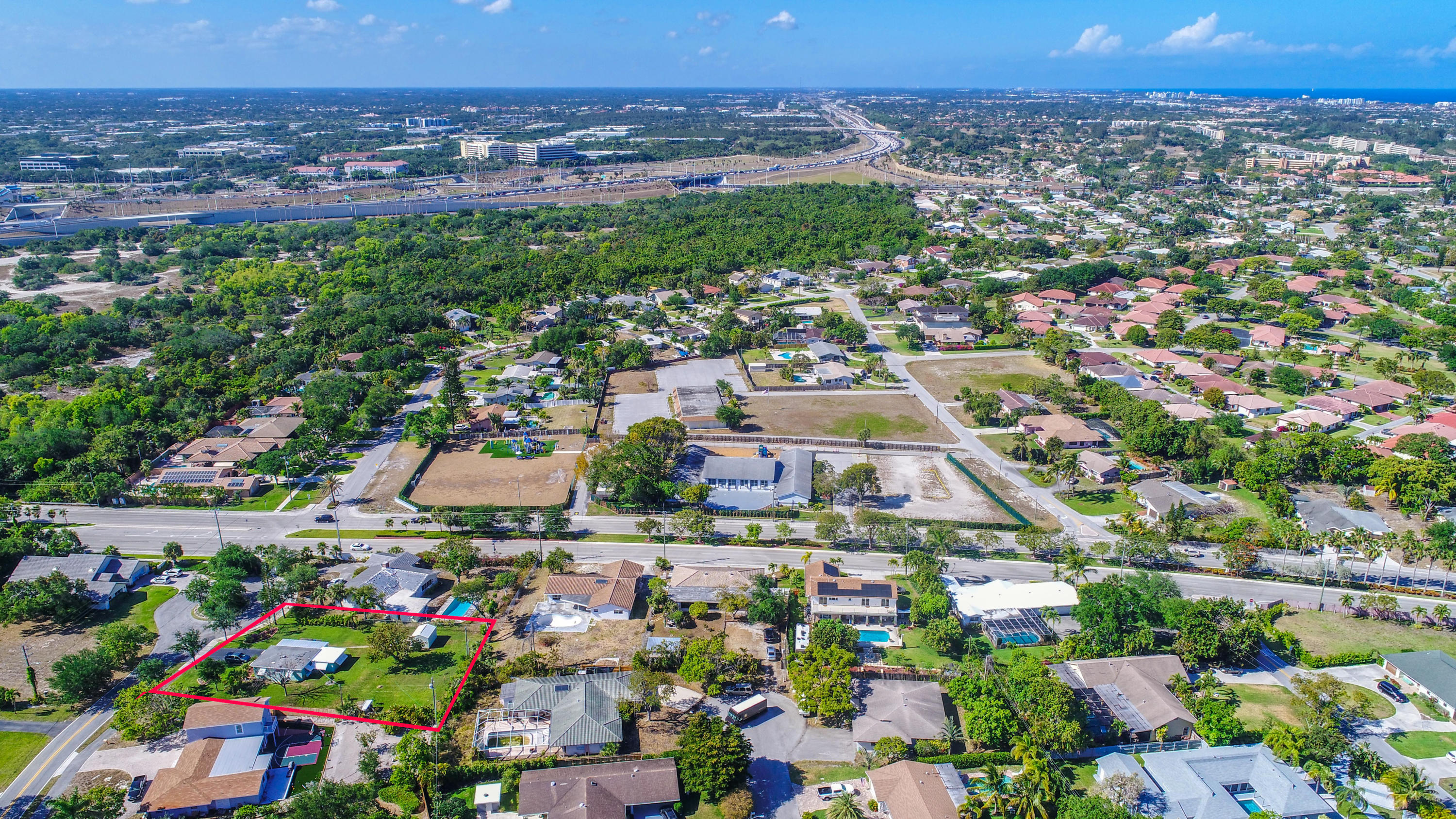 3940 Northwest 5th Avenue Boca Raton, FL 33431 - Photo 2 of 32 Aerial Ocean View