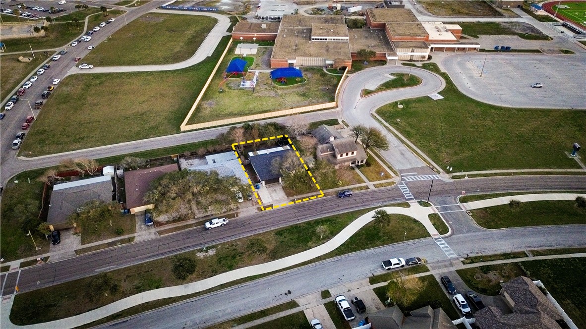 2302 Memorial Parkway Portland, TX 78374 - Photo 2 of 21 an aerial view of a house with a swimming pool
