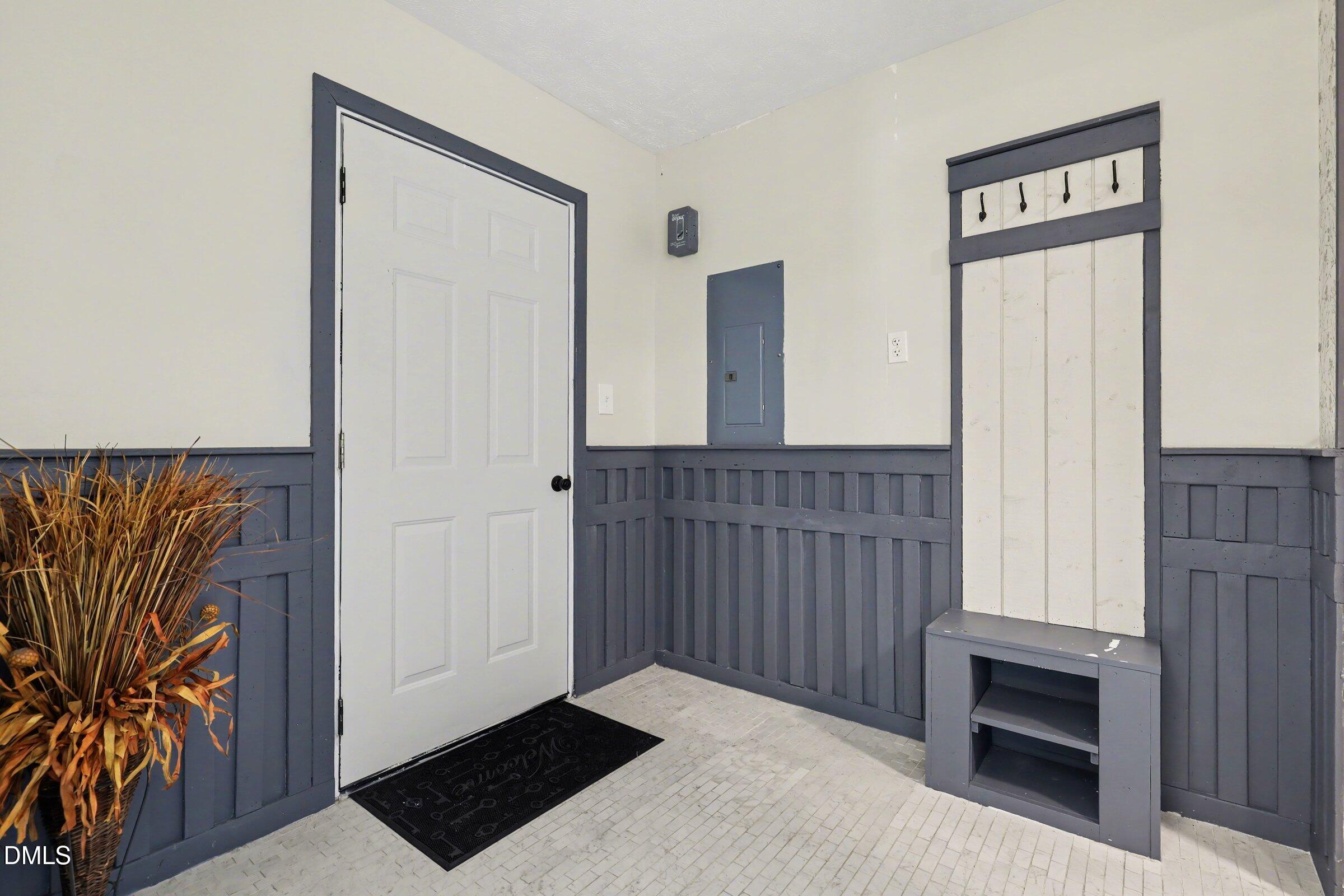430 Fred Hall Road Stedman, NC 28391 - Photo 52 of 63 a view of a hallway with entryway door
