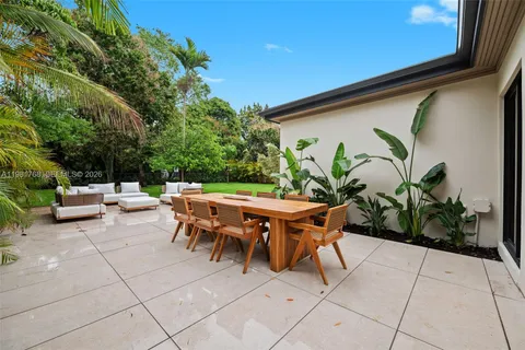 a view of a house with garden