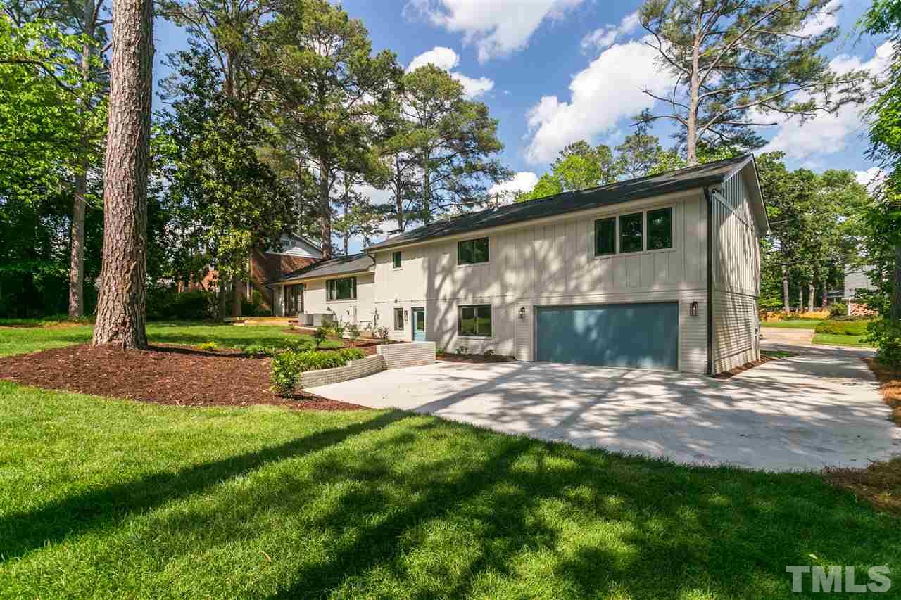 2209 Nancy Ann Drive Raleigh, NC 27607 - Photo 27 of 30 Note the rear entry garage and large driveway.