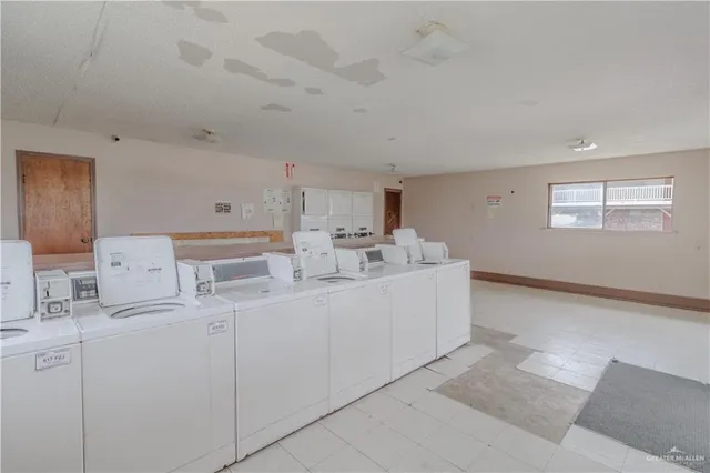 a room with storage and utility