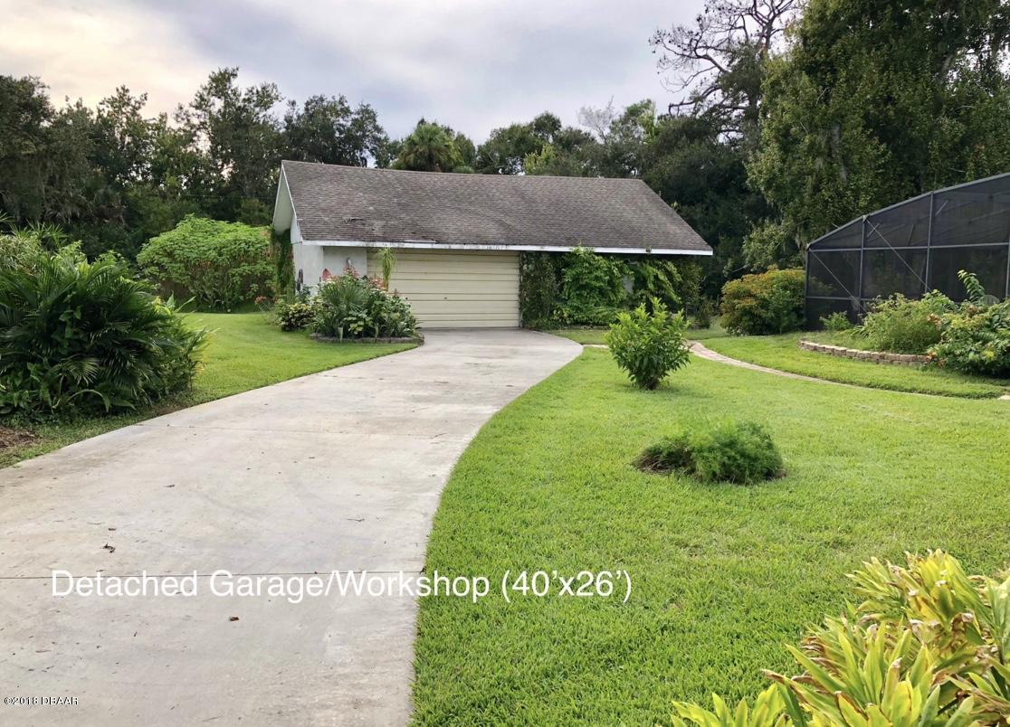 1734 Pinedale Road Edgewater, FL 32132 - Photo 29 of 37 Detached Garage Ext 40'x26'