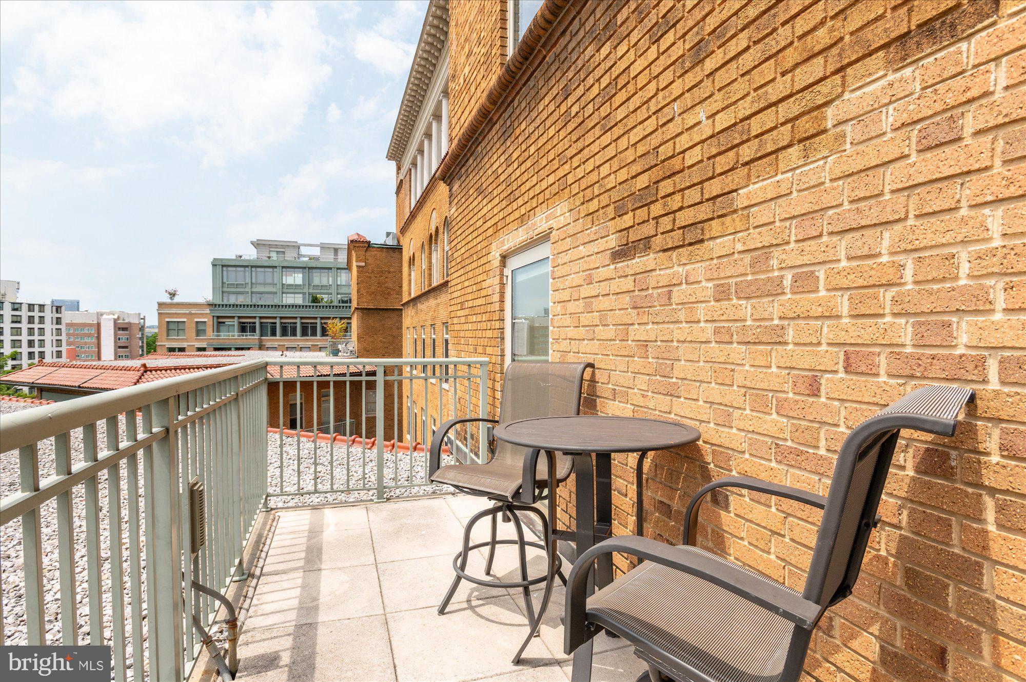 2425 L Street Northwest, Unit 524 Washington, DC 20037 - Photo 10 of 27 Spacious, private patio