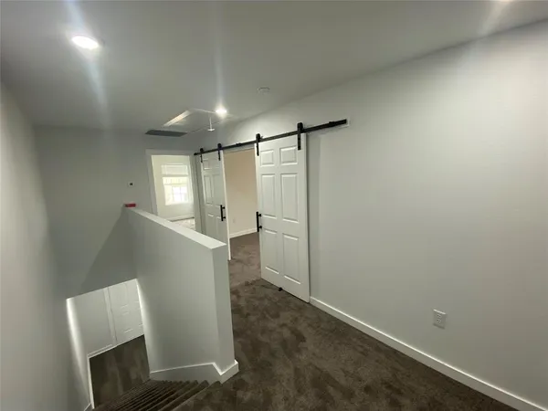 a view of storage and utility room