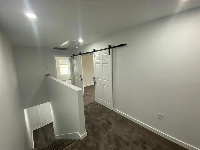 a view of storage and utility room