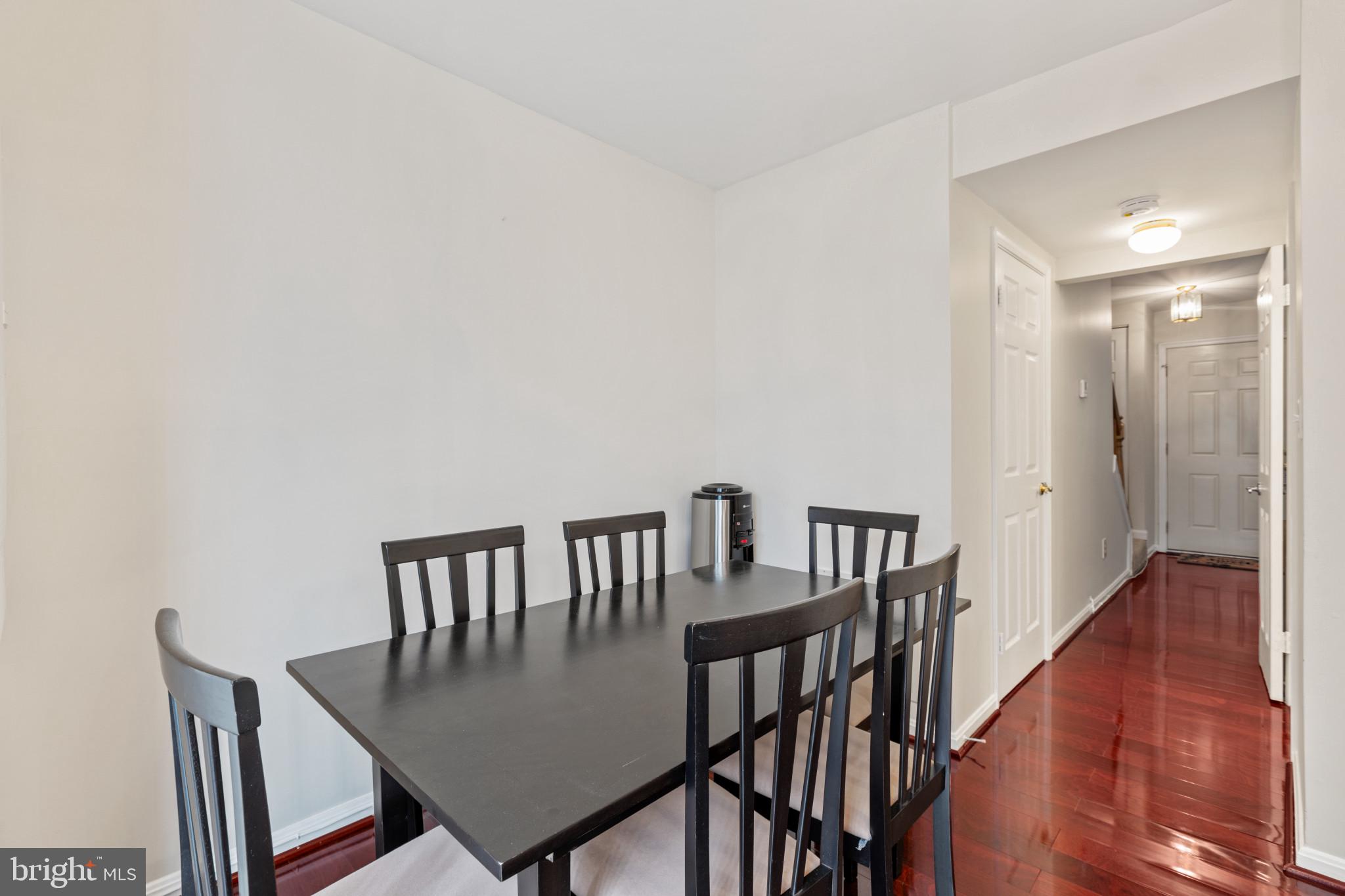 2 Dawn View Court Silver Spring, MD 20904 - Photo 8 of 25 Dining space with dark wood-type flooring