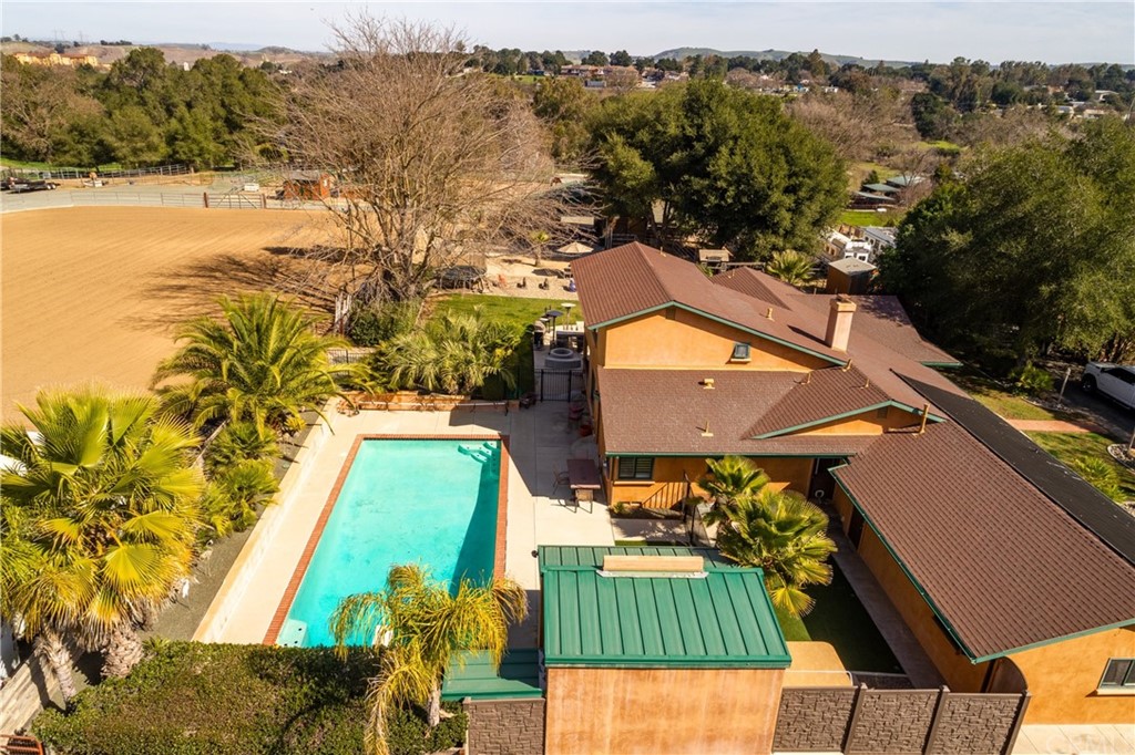 1255 Garcia Road Atascadero, CA 93422 - Photo 1 of 1 a view of swimming pool with a yard and mountain view
