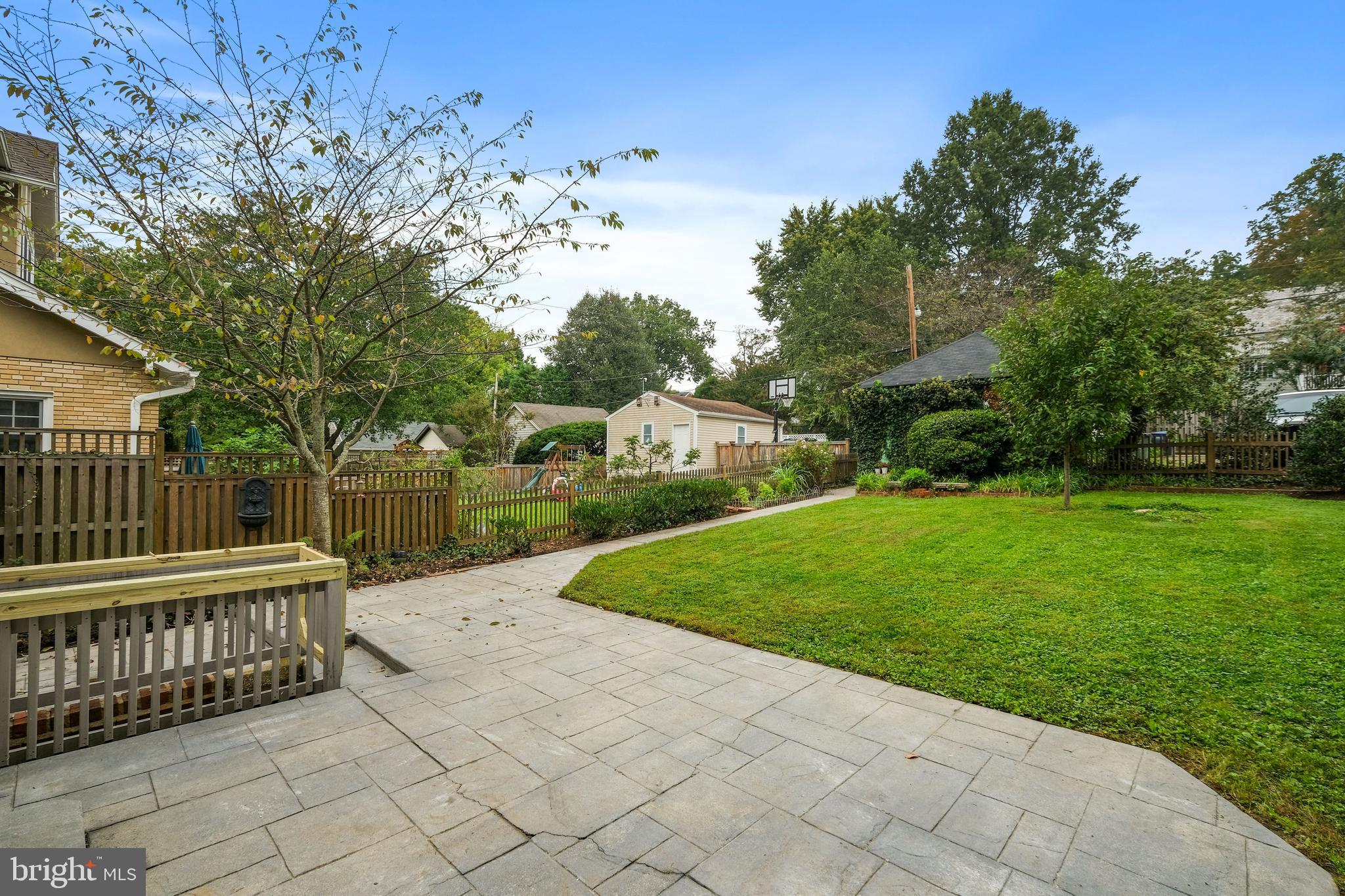 3327 Military Road Northwest Washington, DC 20015 - Photo 30 of 32 Rear Patio